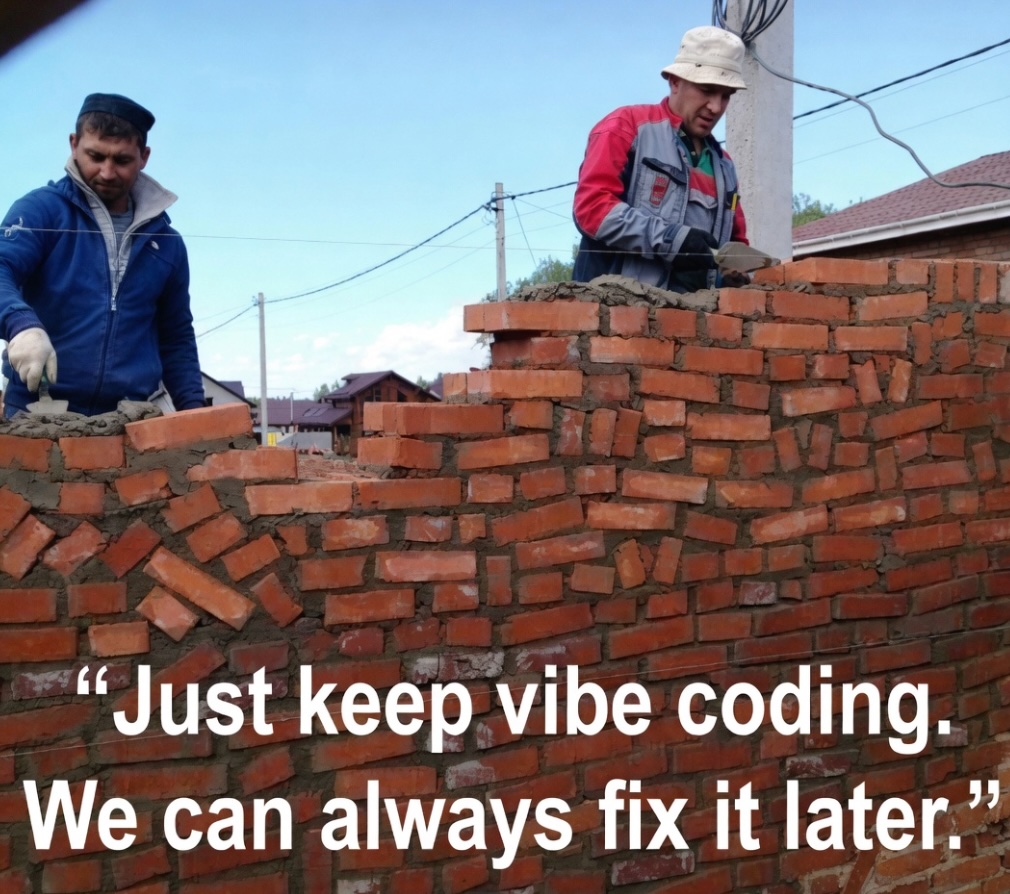 Just keep vibe coding